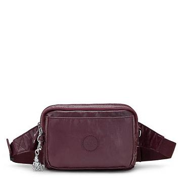 Kipling Abanu Multi Metallic Convertible Crossbody Bag Tassen Bordeaux | NL 1177JP